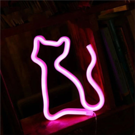 Cat LED Neon Sign